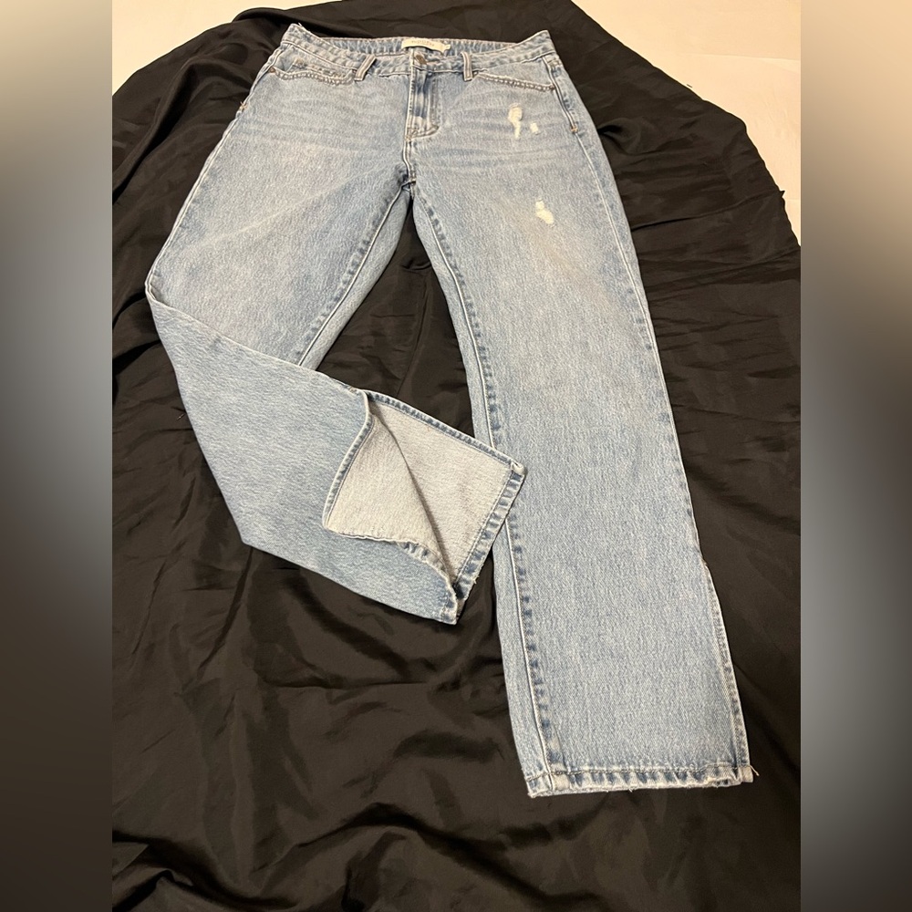 Hidden wide leg jeans